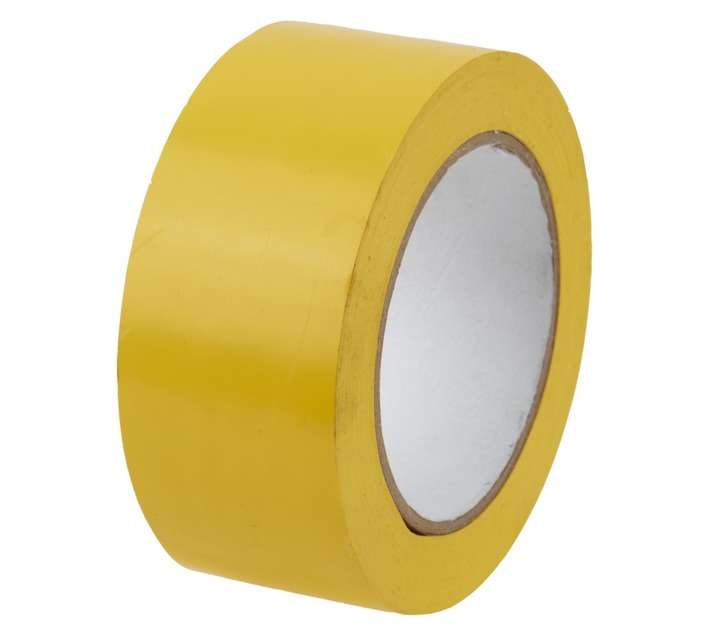 Bidvest Buffalo Tapes Demarcation Tape - Yellow (33m x 48 x 105mm)