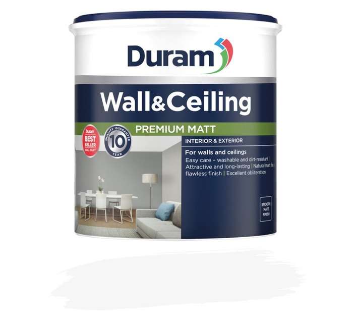 DURAM WALL & CEILING 1LT WHT