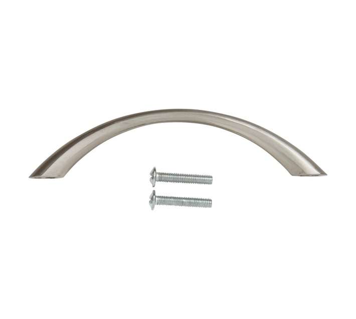 Home and Kitchen Stainless Steel Whalebone Handle - Silver (96mm)