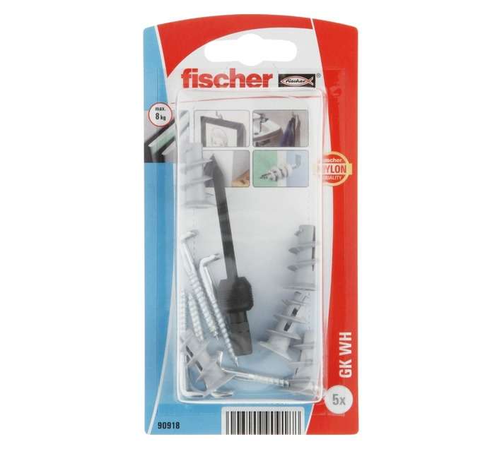 Fischer Nylon Drywall Fixing and Hook