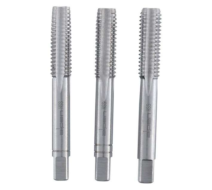 Alpen M2 HSS Hand Tap Set with Pouch (0.5mm)