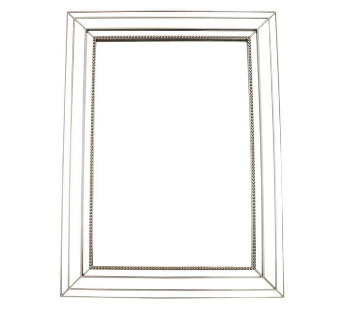 Design House DH6081 Valencia Mirror - Silver (960 x 710mm)