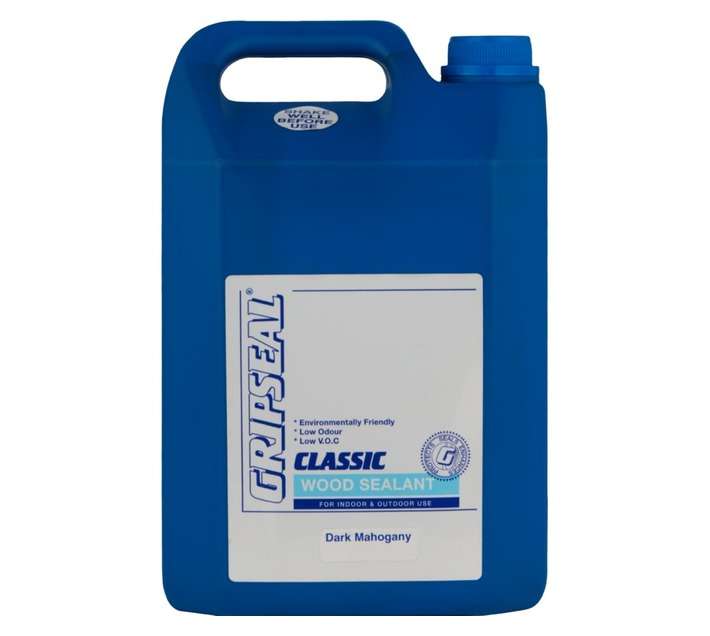Gripseal Wood Sealant - Dark Mahogany (5L)