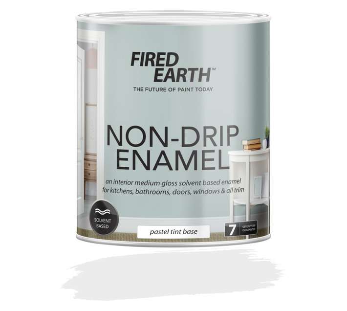 Fired Earth Non-Drip Enamel Solvent Based Deep Base (1L)