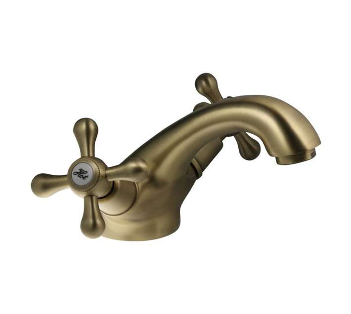 Bijiou Cast Spout Basin Mixer - Bronze (160 x 160 x 100mm)