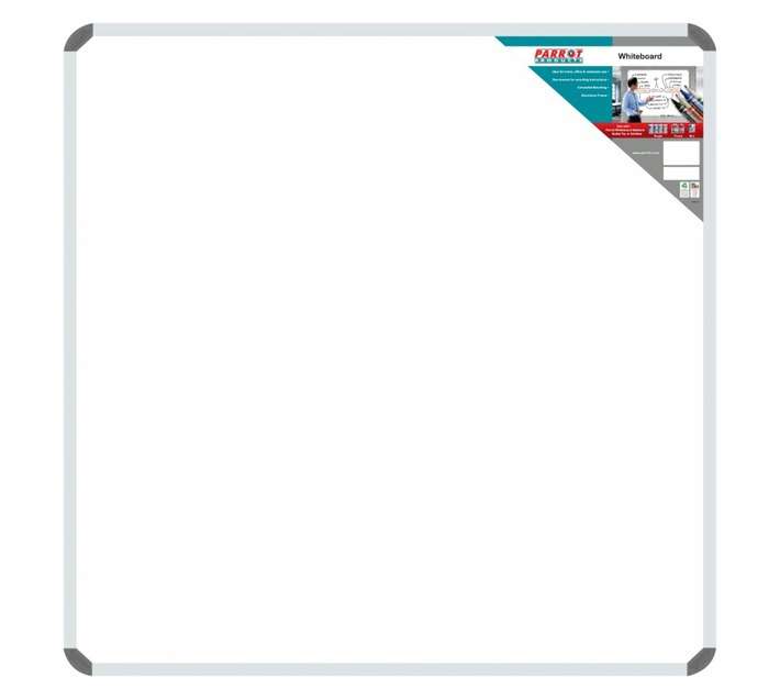 Parrot Products BD1244 Non-Magnetic Whiteboard (1000 x 1000mm)