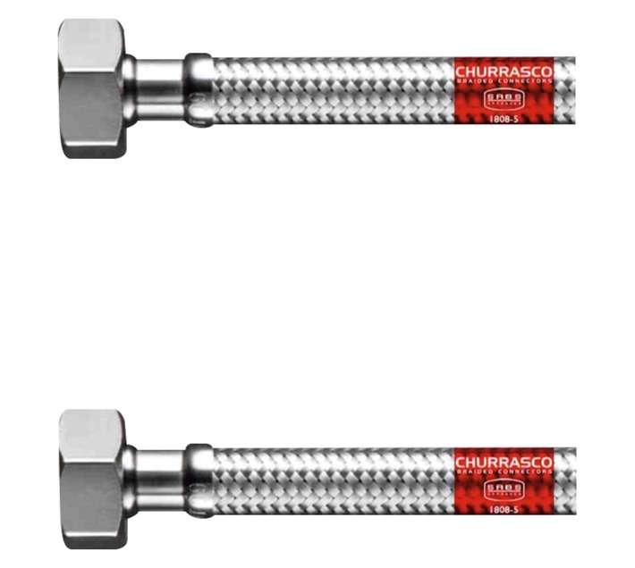 Churrasco Braided Female to Female Connector (600 x 12.7mm)