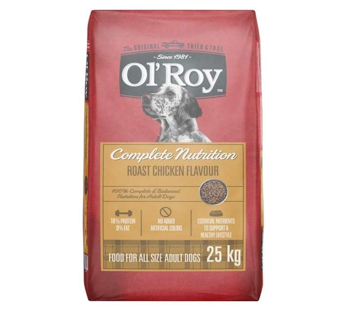 Ol Roy Dog Food Chicken Flavour (25kg)