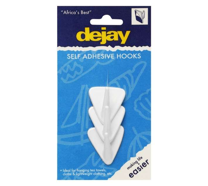 Dejay Self Adhesive Single Hooks