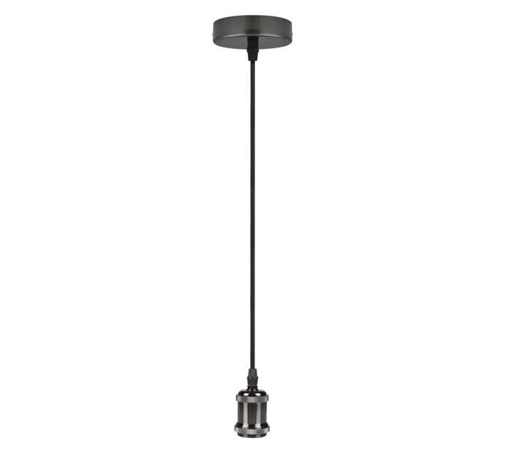 Design House Stainlesss Steel Lamp Holder Cup and Cord