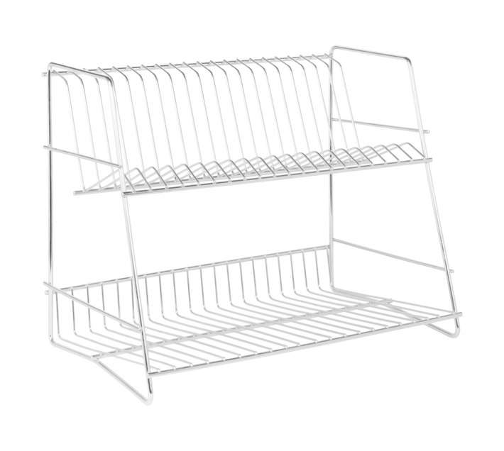 Steelcraft 2 Tier Dish Rack - Silver (430 x 263 x 334mm)