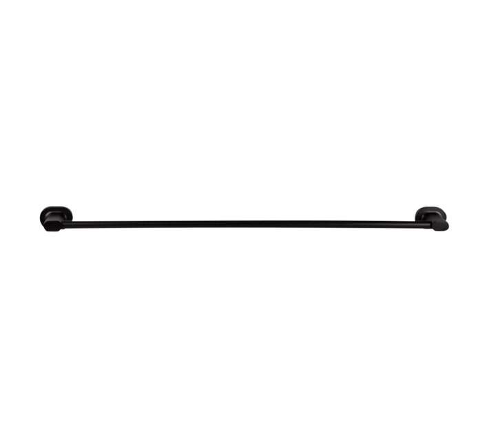 Wildberry ABS6117 Single Towel Bar - Black (600 x 60 x 100mm)