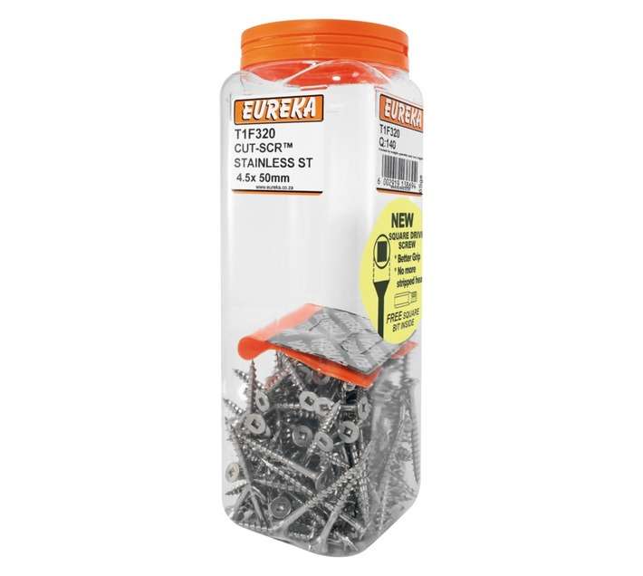 Eureka 4.5 x 50mm Cut/Screw (Q140) S/S