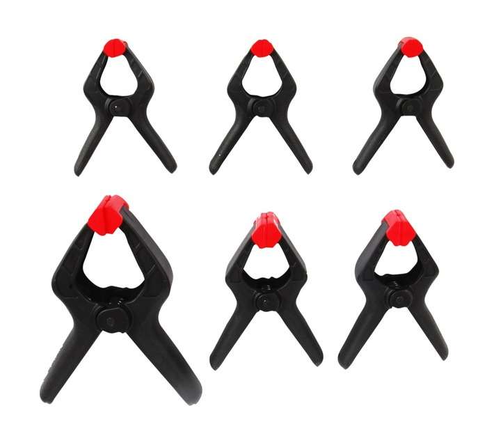 Mastercraft 6 x Plastic Clamps