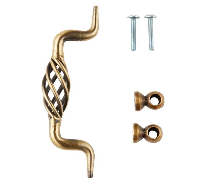 Home and Kitchen Kist Handle - Antique Brasss (96mm)