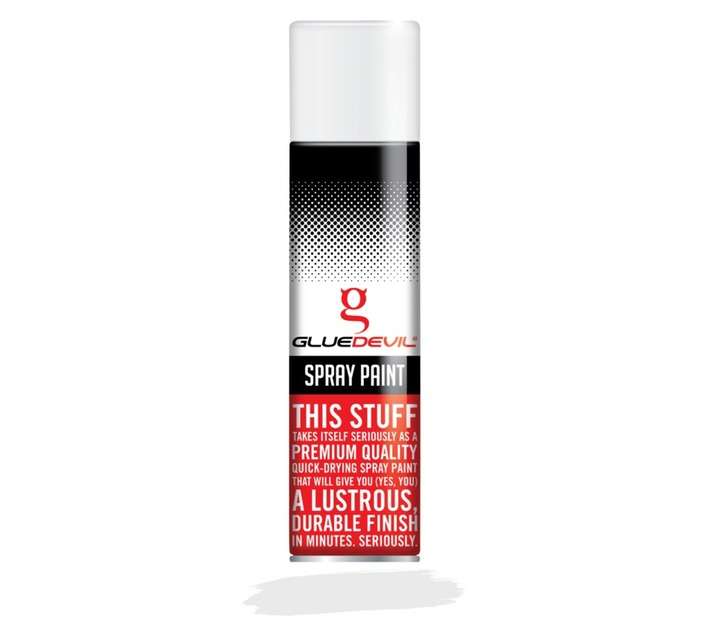 Glue Devil Spray Paint - Appliance White (300ml)