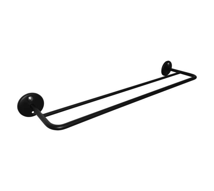 Home and Kitchen Towel Rail - Black (240 x 120 x 260mm)