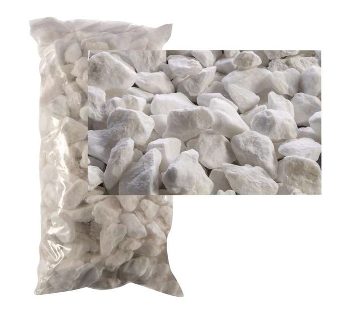 Small Pebbles - Super White Dump (16kg)