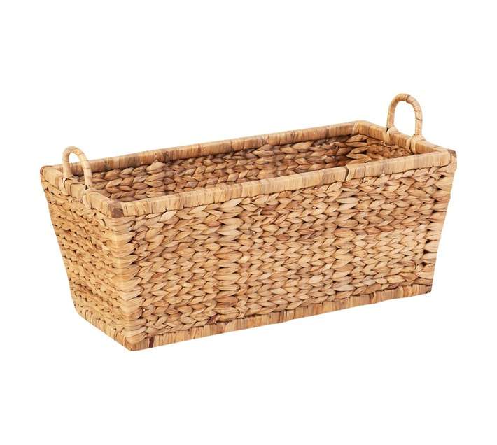 Design House Water Hyacinth Basket - Natural (280 x 350 x 700mm)