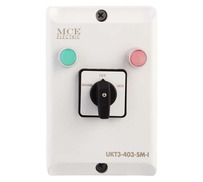 3 Pole Change Over Indicator Switch (40A)