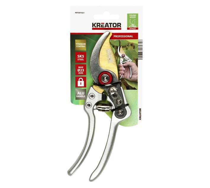 Kreator Bypass Pruning Shear - KRTGR1021