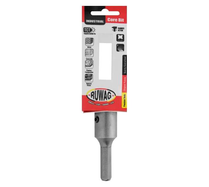 Ruwag 100mm SDS Industrial Plus Hex Core Shank