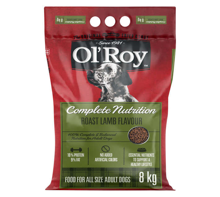 Ol Roy Complete Nutrition Lamb - Green (8kg)