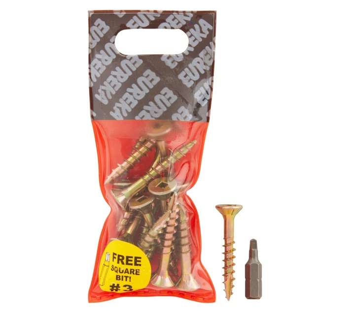 Eureka 1FA60U 6 x 40mm Cut Screw Smooth Shank (16 Pack)