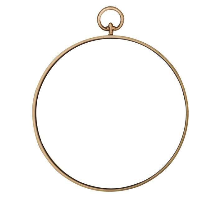 Design House DH6017 Cyprus Mirror - Gold (520 x 450mm)