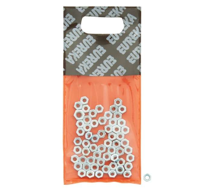 Eureka 3mm Galvanised Hex Nut (50 Pack)