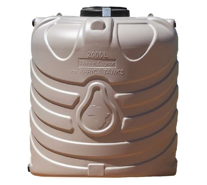 Africa Tanks Vertical Water Tank - Sahara (2000L)