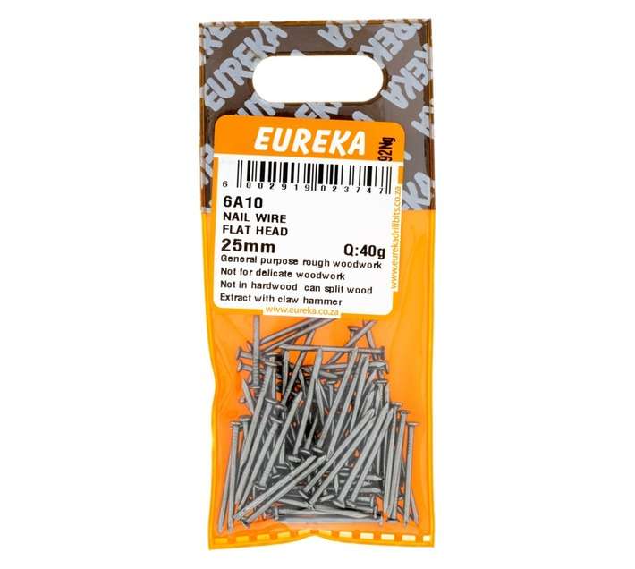 Eureka Flat Head Wire Nails (25mm)