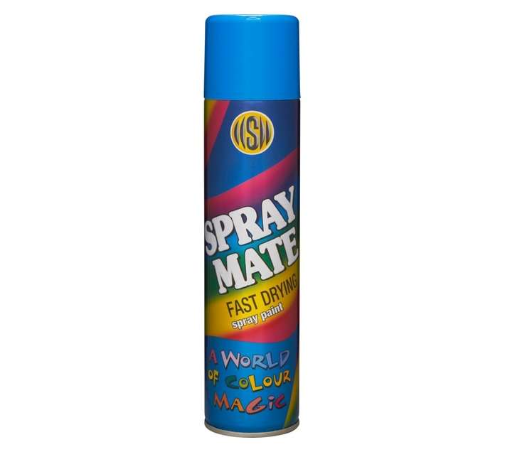 Spraymate Spray Paint Fast Drying Azure - Blue (250ml)
