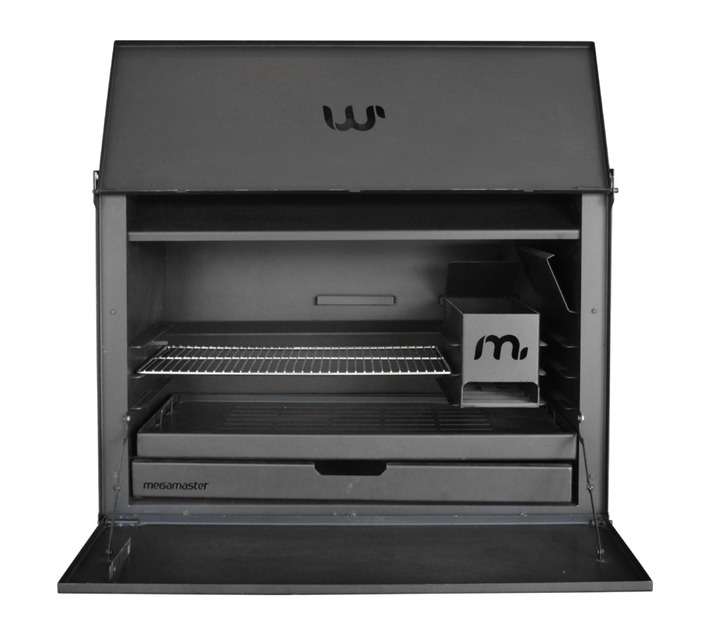 Megamaster Mild Steel Blaze Built In Braai (1000mm)