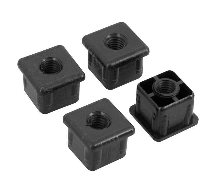 RJK Threaded Plug Square 25mm (4 Pack)