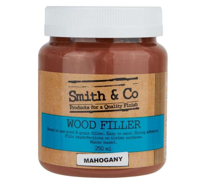 Smith and Co Wood Filler - Mahagony (250ml)