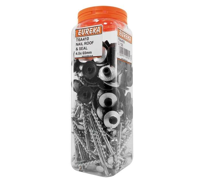 Roof Nail Seal Silver (6mm x 65mm)