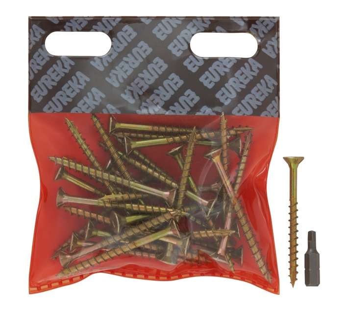 Eureka 1FA80U 5 x 60mm Cut Screw Smooth Shank (25 Pack)