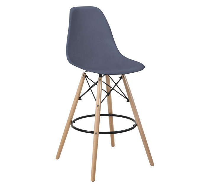 Design House Eames Bar Stool - Dusty Blue