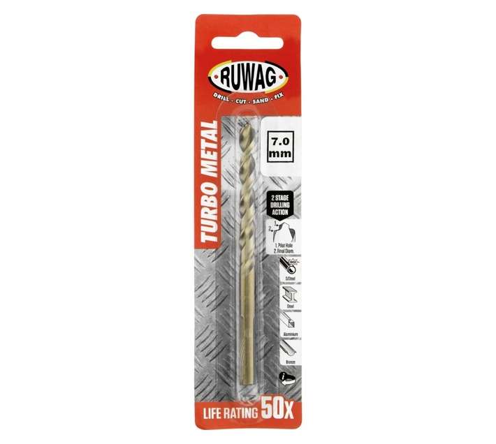 Ruwag 7mm Turbo Metal Drill Bit