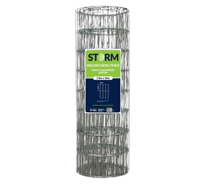 Storm Welded Mesh Fencing (10m x 1800mm x 50mm x100mm)