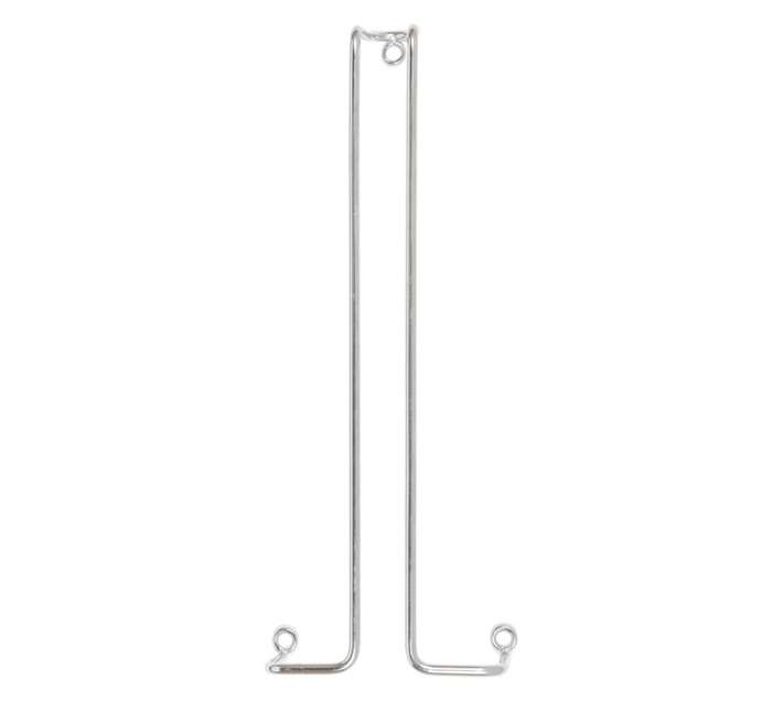 Steelcraft Single Wine Glass Rack - Silver (96 x 270 x 37mm)
