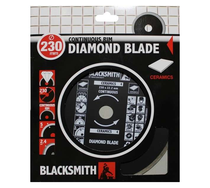 Blacksmith 230 x 22.23mm Diamond Wheel Continuous