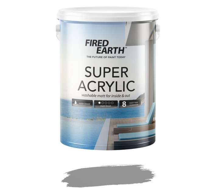 Fired Earth Inside Out Satin Acrylic - Topsy Turvy (5L)