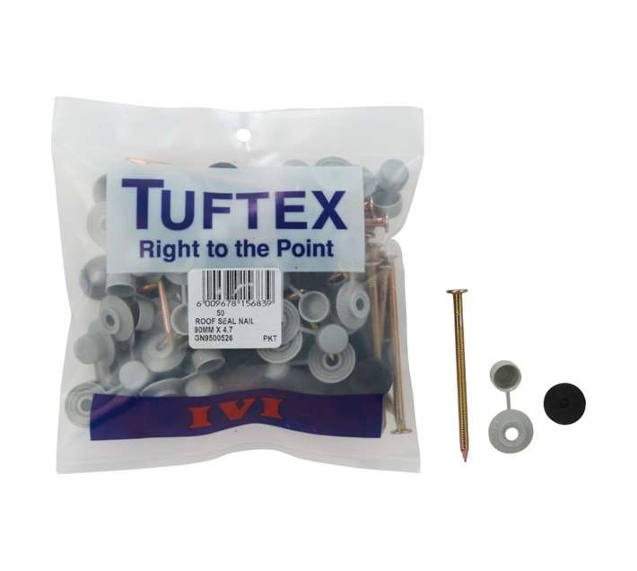 Tuftex 50 x Roof Seal Nails (90 x 4.7 mm)