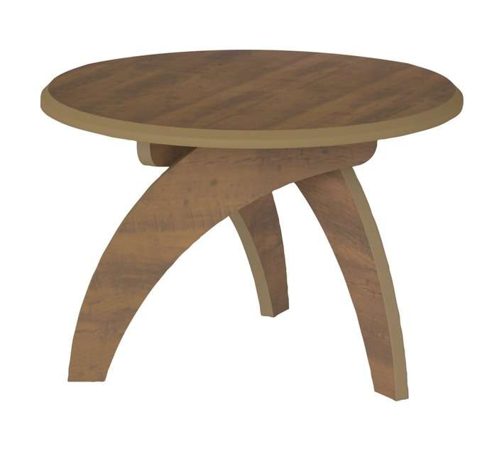 Click Furniture Jade Coffee Table - Pine (700 x 700 x 465mm)