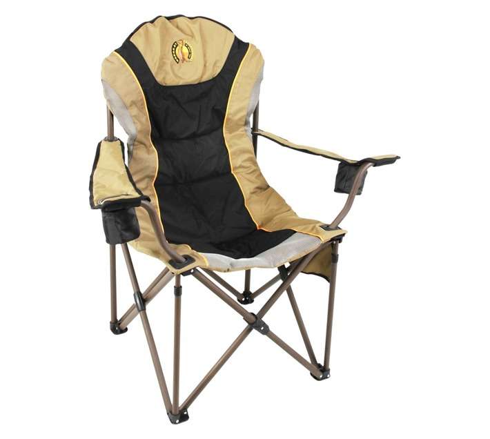 Meerkat SMA024 Big Boy Chair - Khaki/Black (1070 x 940 x 550mm)