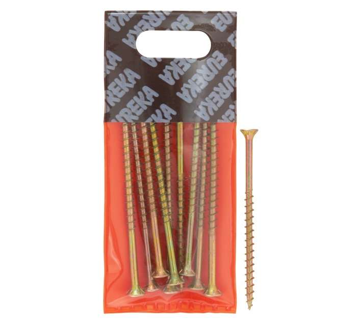 Eureka 1GA90U 4 x 75mm Chipboard Smooth Shank (10 Pack)