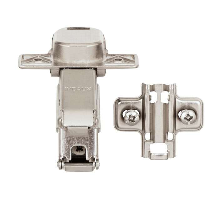 Indaux 180 Degree Hinge With Baseplate
