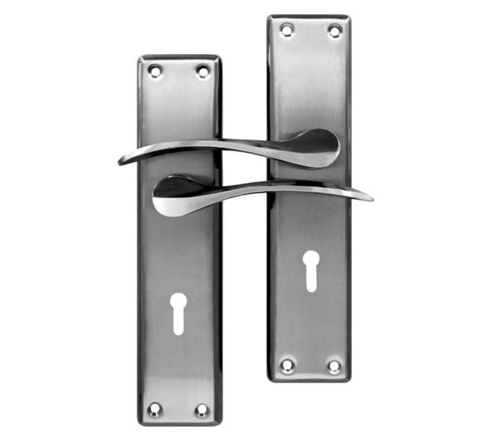 Dortello Resio 3 Lever Lock Set - Black (203mm)